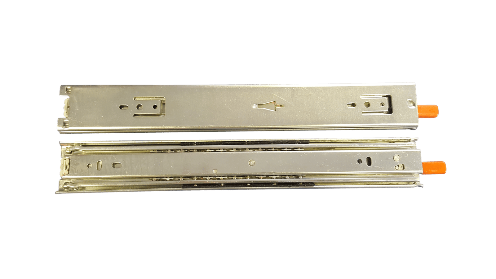 Orange Lever Metal Drawer Slides
