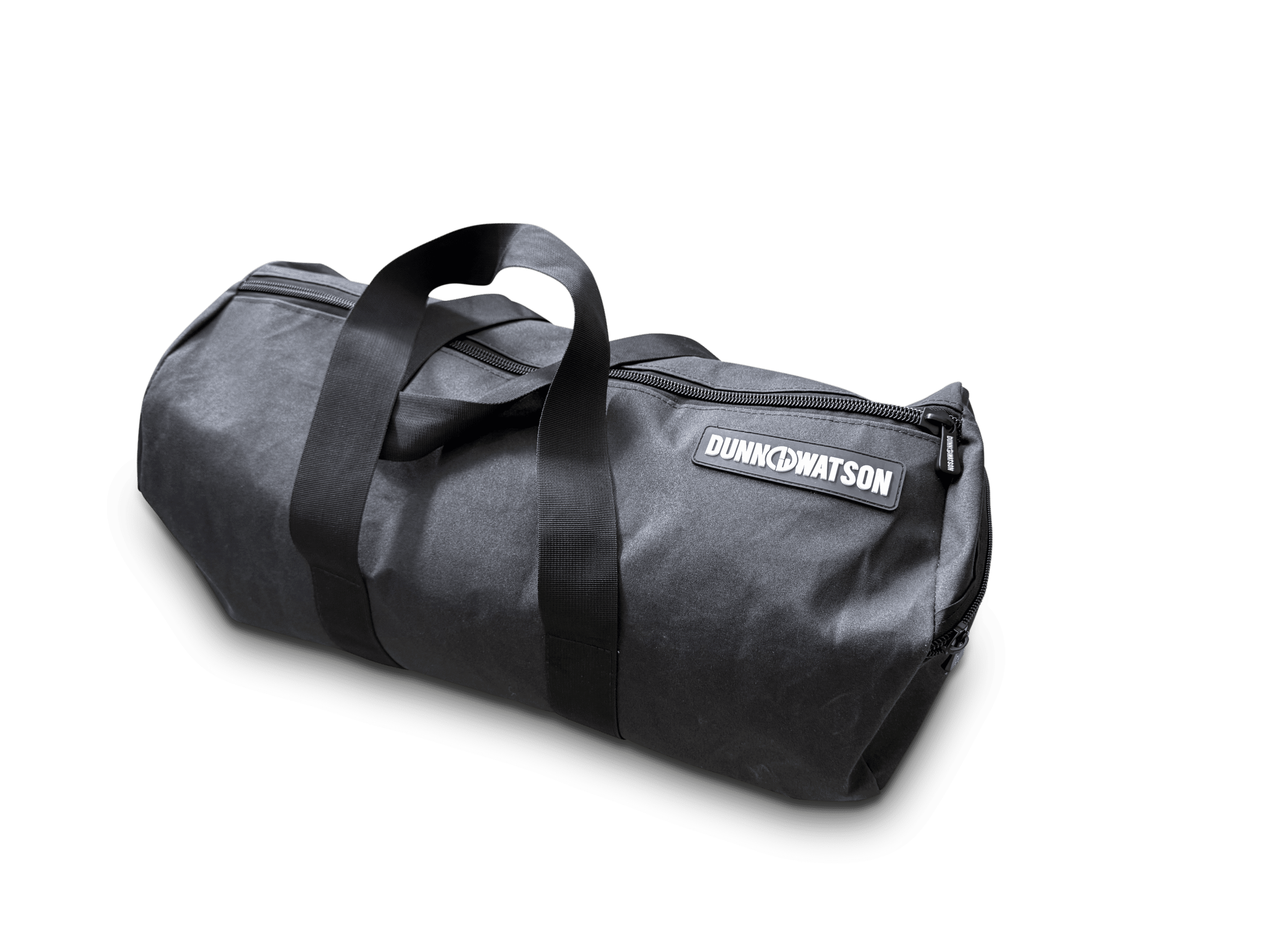 Dunn & Watson Black Canvas Duffle Bag 1