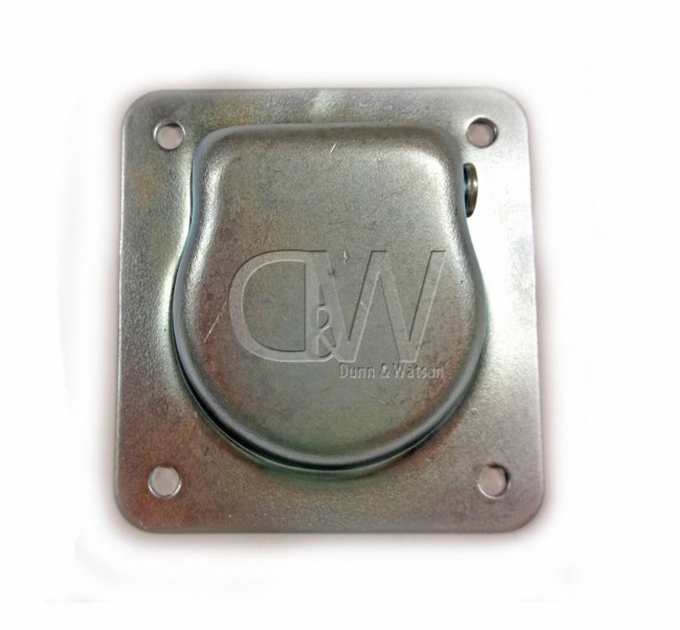 Heavy Duty Zinc Plated Recessed Tie Down - 2