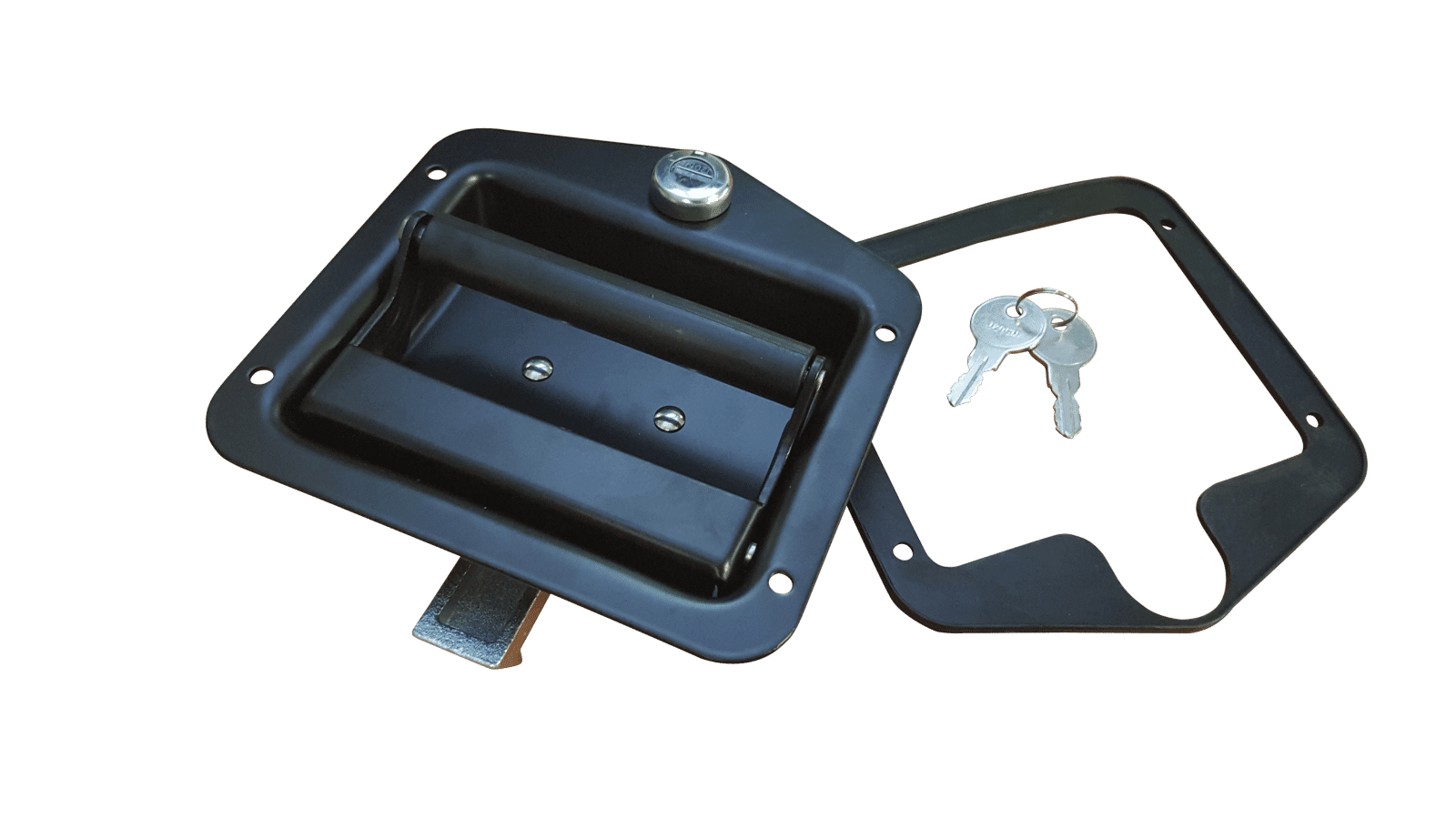 Black Cargo Drawer Lock / Handle - 2