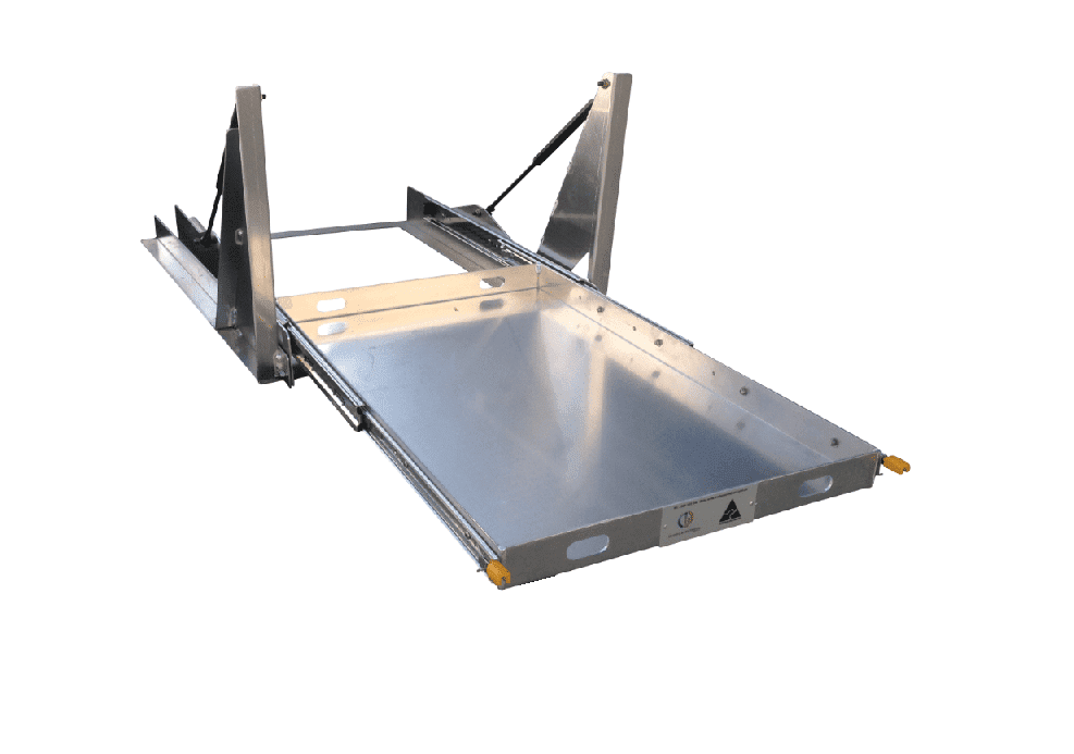 Metallic Mountable Sliding Shelf