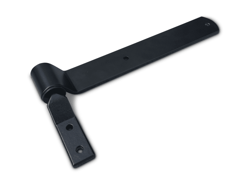 235mm Strap Hinge Kit – Black Powder Coated - 2