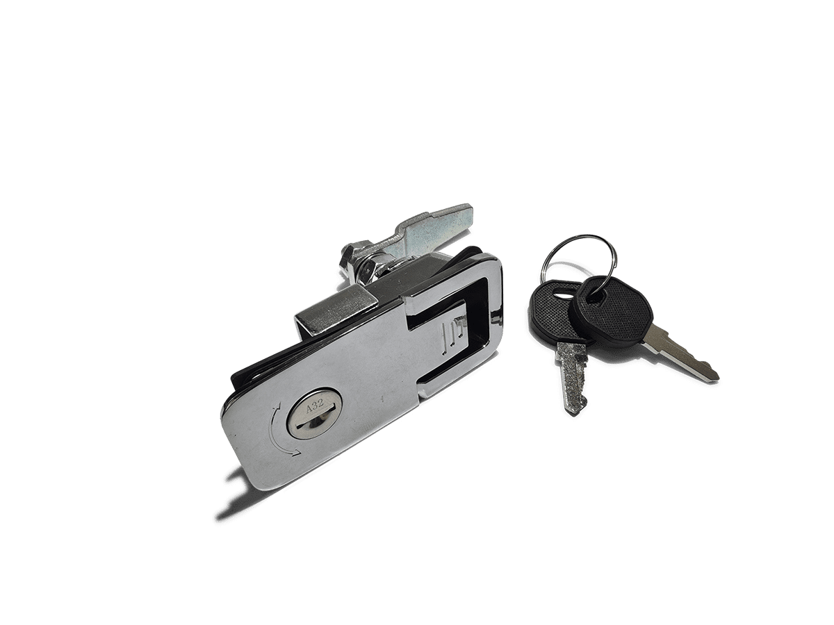 Chrome Caravan Access Door Twist Lock 12