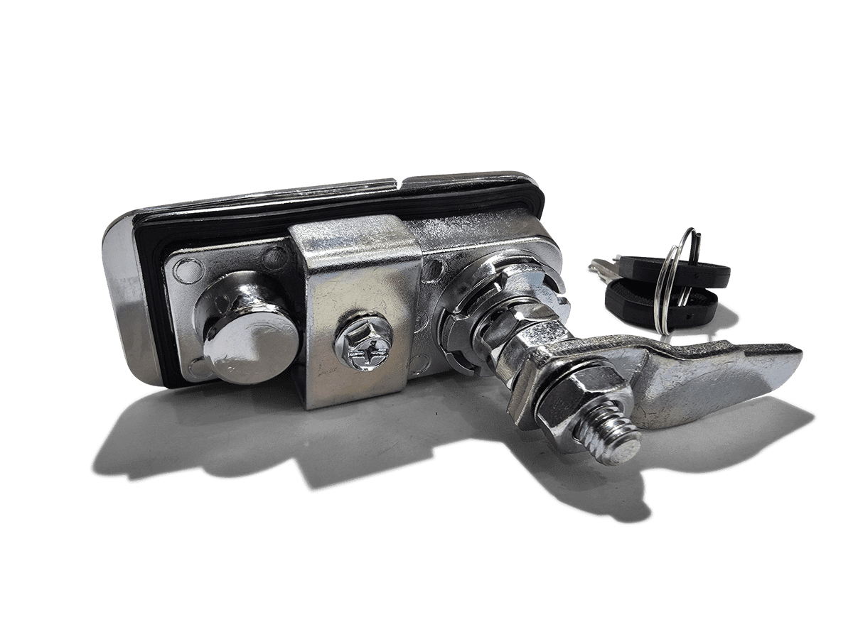 Chrome Caravan Access Door Twist Lock 13