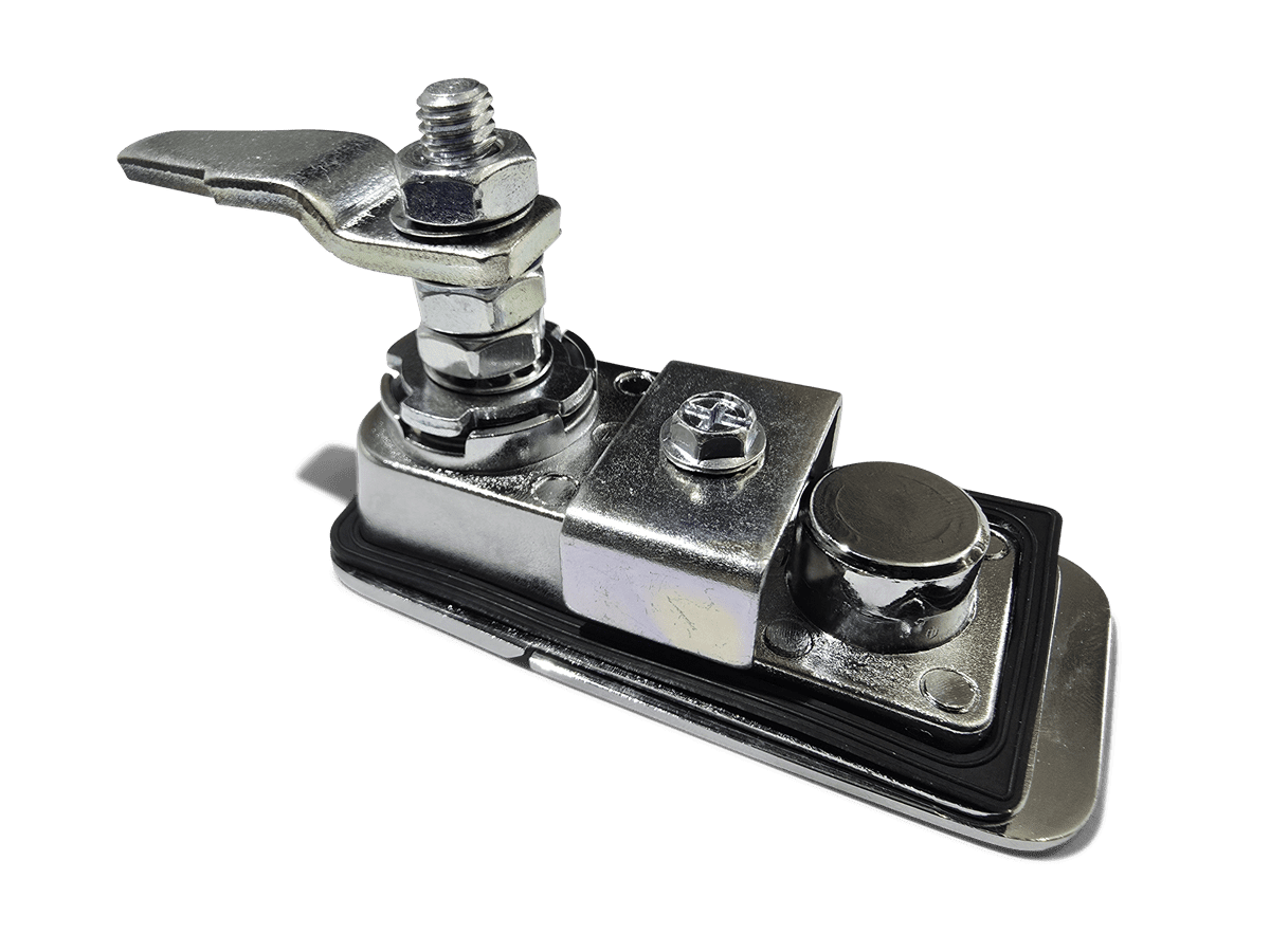 Chrome Caravan Access Door Twist Lock 4
