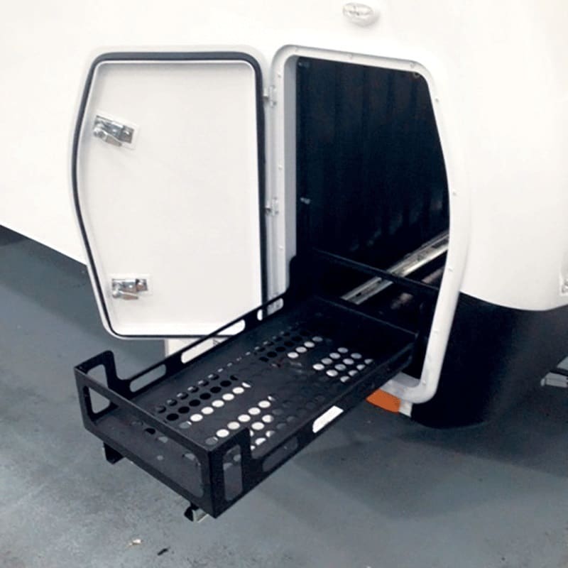 Caravan Access Door Twist Lock - Black - 2