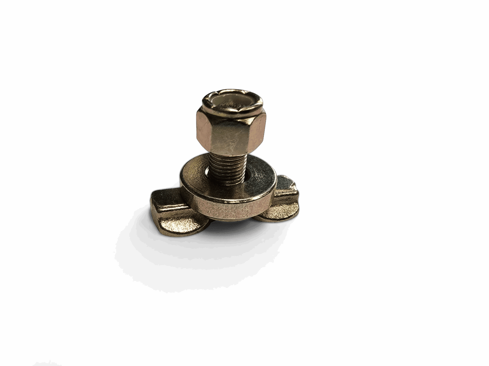 Dunn Watson Anchor Track Double Stud Fitting With M8 Bolt 1