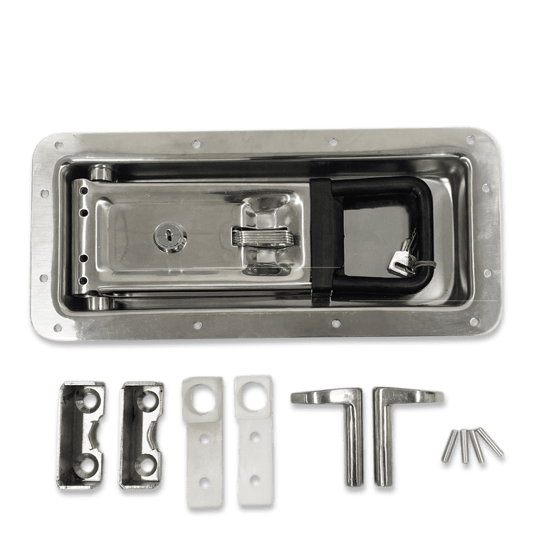 16mm Stainless Steel Recessed Truck Door Cam 3