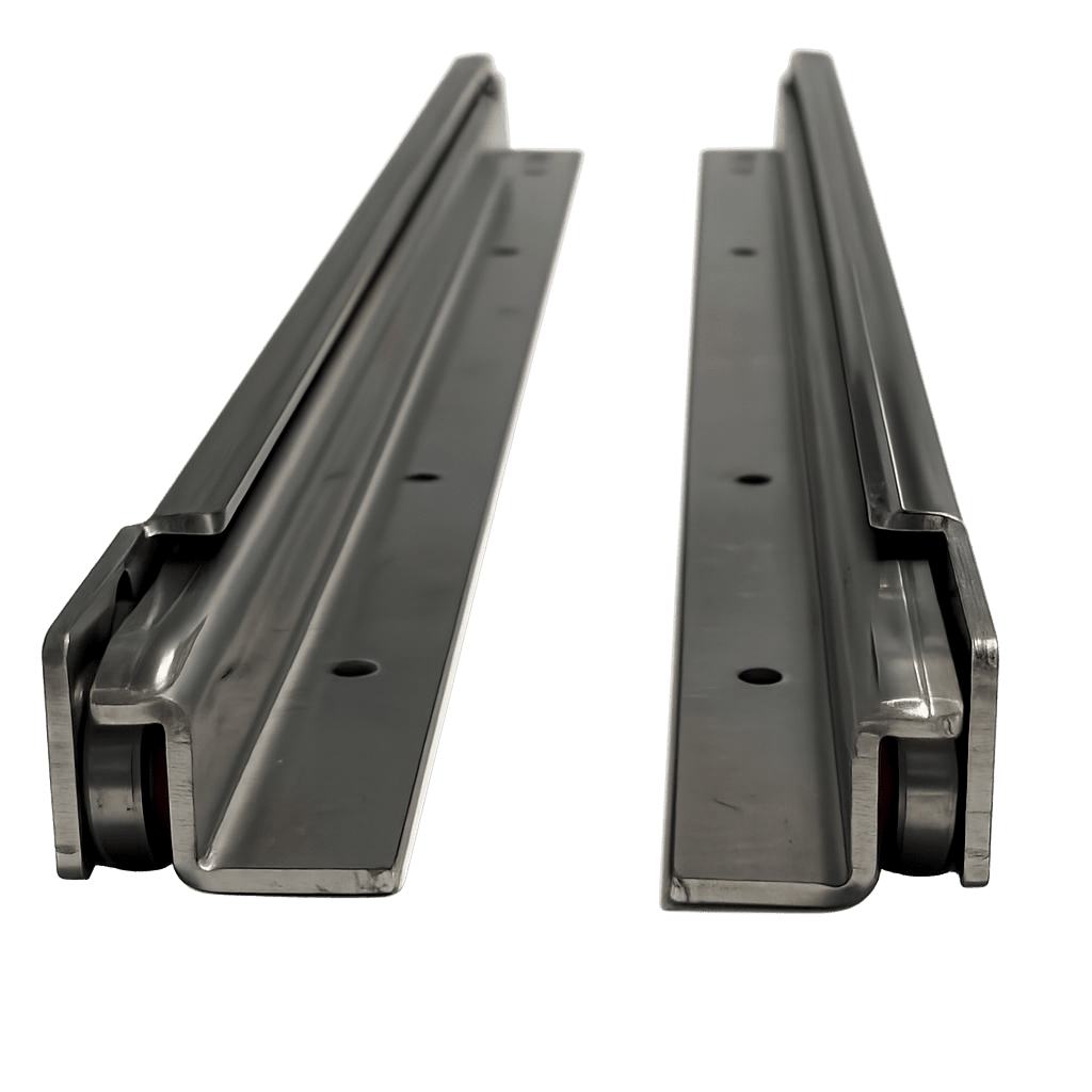 100kg Stainless Steel Base Mount Drawer Slides 1