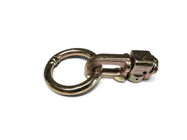 Dunn Watson Anchor Track Double Stud Fitting With Ring 2