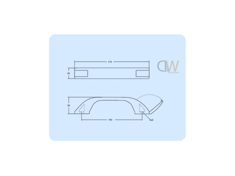 Plastic Grab Handle - 5