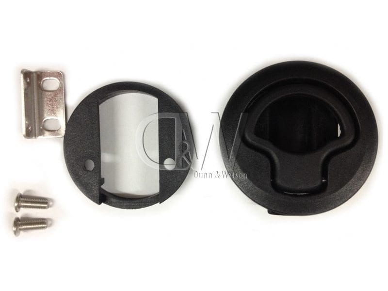 Black Plastic Finger Pull - 7
