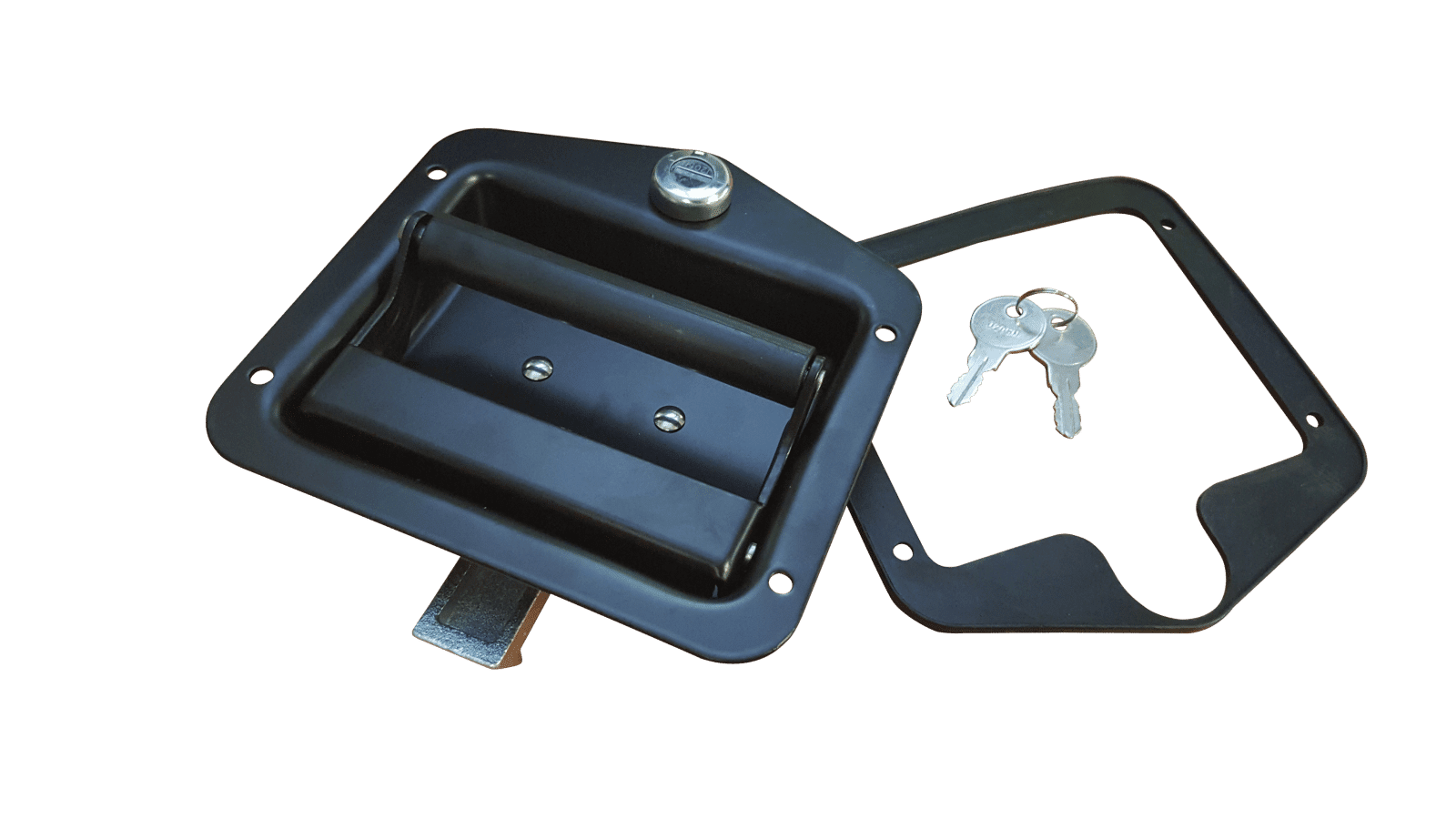 Black Cargo Drawer Lock / Handle - 2