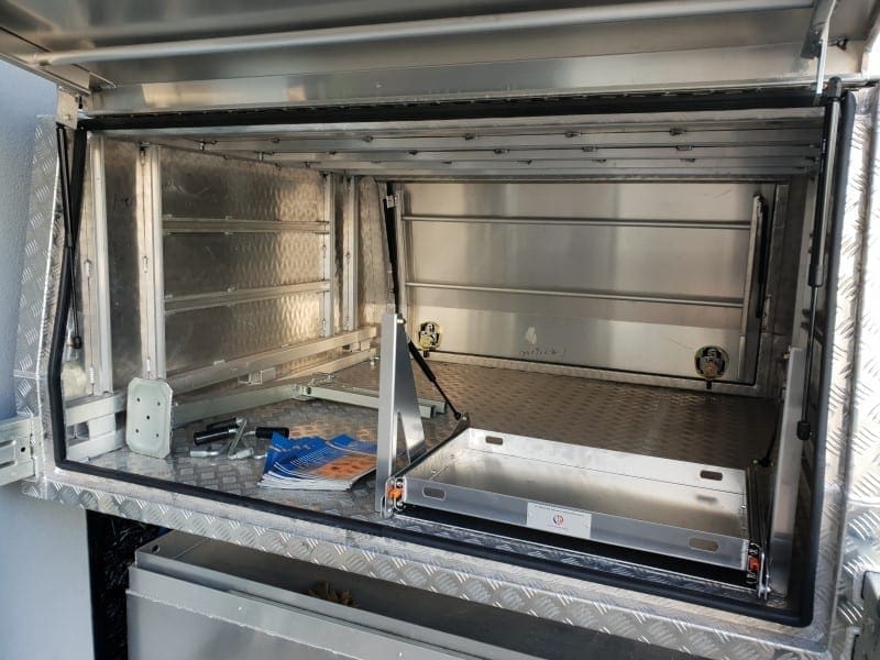 50L & Under Sideways Tilt Fridge Slide (Australian Made) - 5