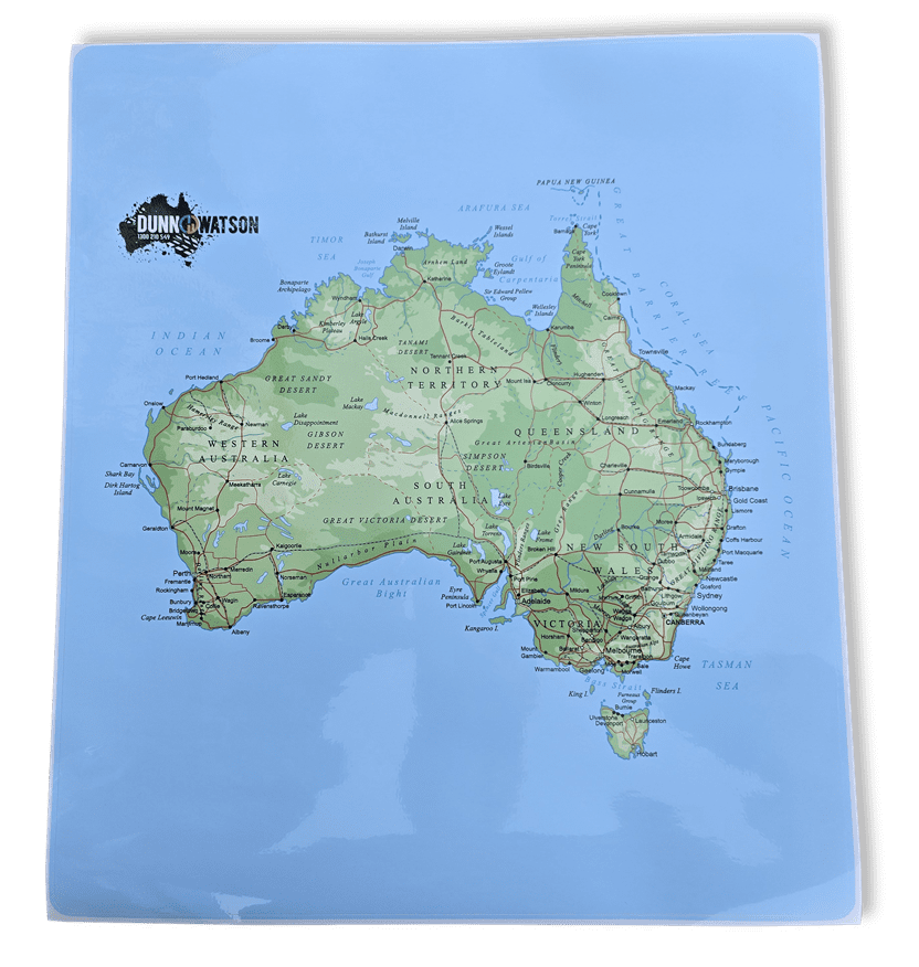 Dunn & Watson 4wd Australia Map 1