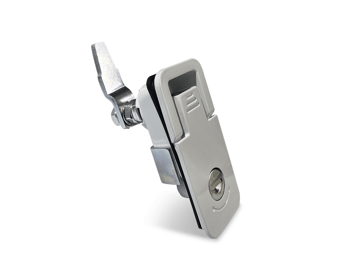 Caravan Access Door Twist Lock - White - 3