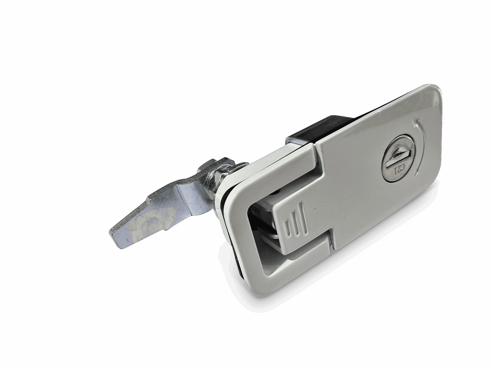 Caravan Access Door Twist Lock - White - 6