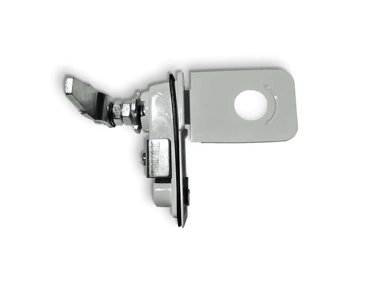 Caravan Access Door Twist Lock - White - 1
