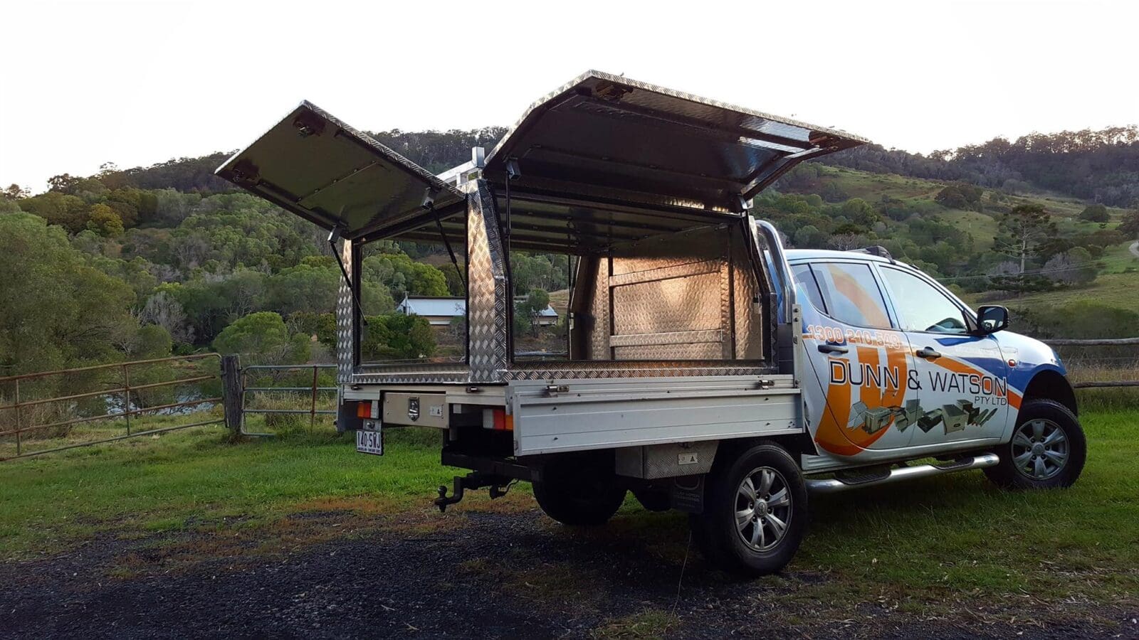 Dunn And Watson Gas Struts On Delivery Ute