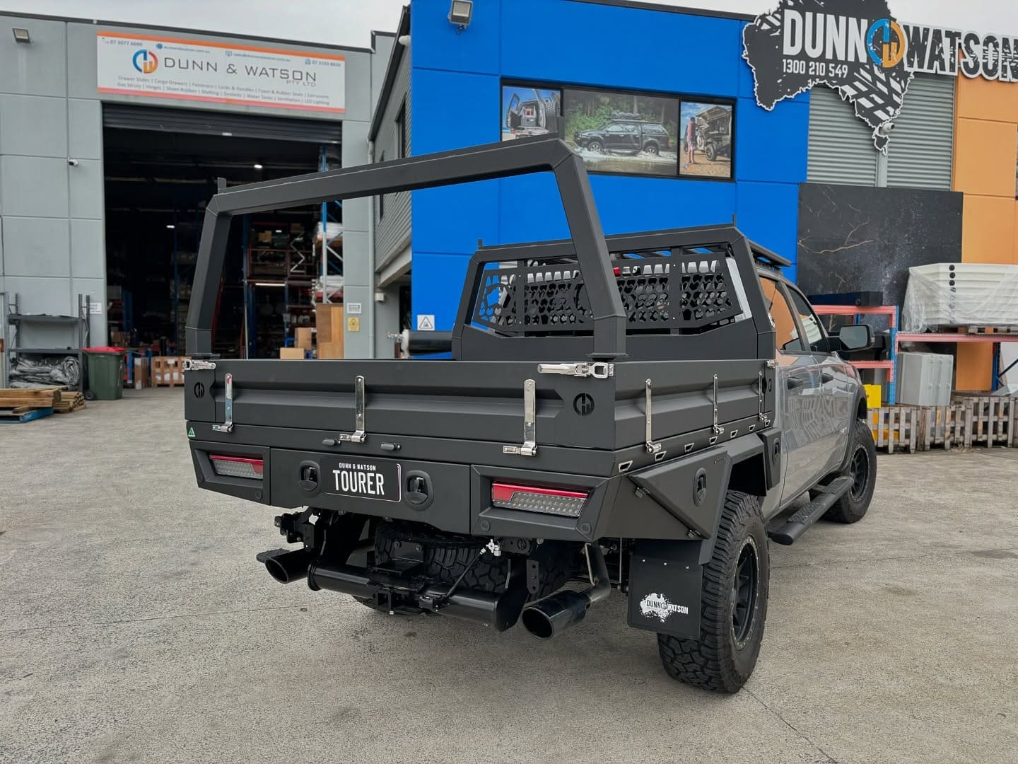 Dunn And Watson Stainless Steel Heavy Duty Over Center Fasteners And Stainless Steel Strap Hinge Kitson 4wd Ute