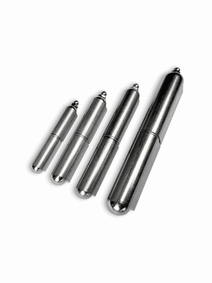 Dunn & Watson 304 Stainless Steel Weld On Bullet Hinge 1