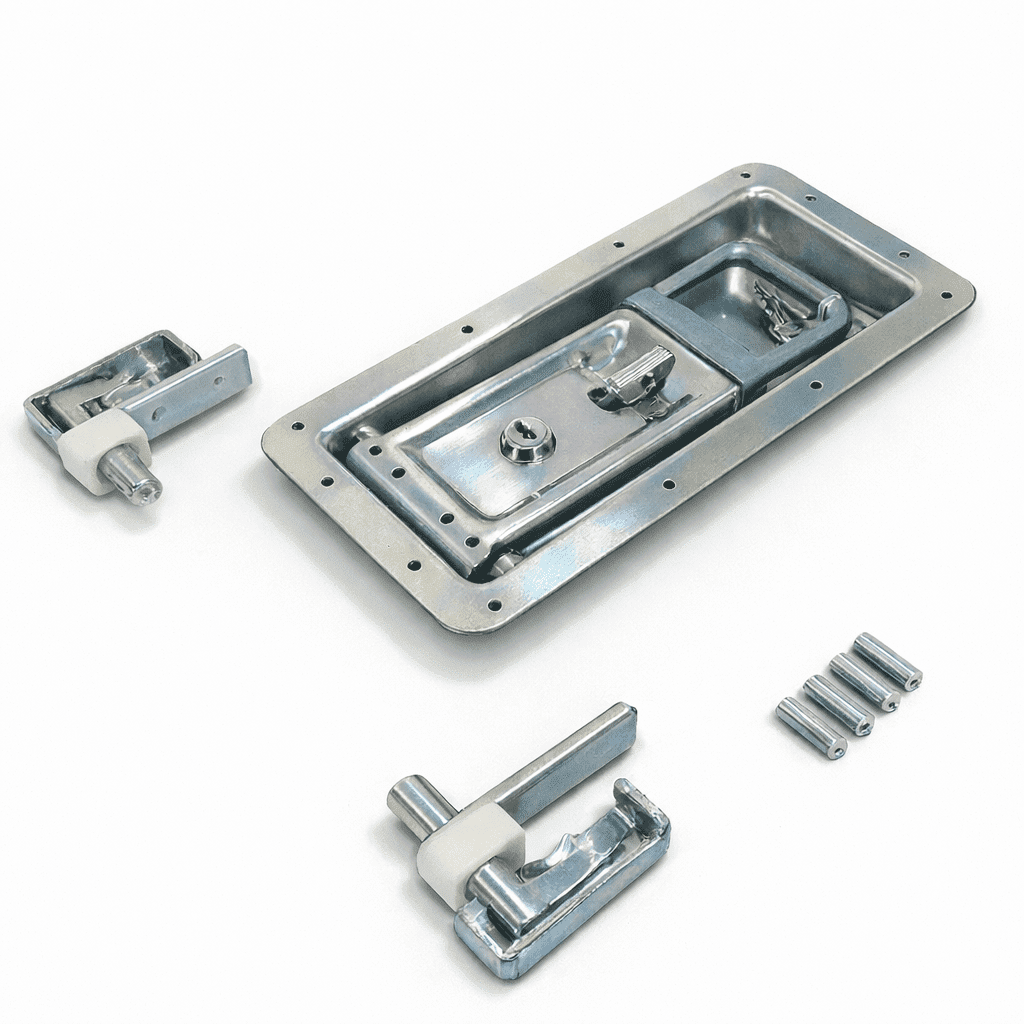 16mm Zinc Plated Recessed Cam Lock 1