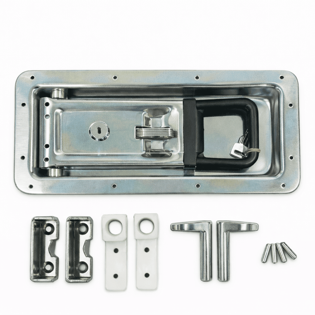 16mm Zinc Plated Recessed Cam Lock 2