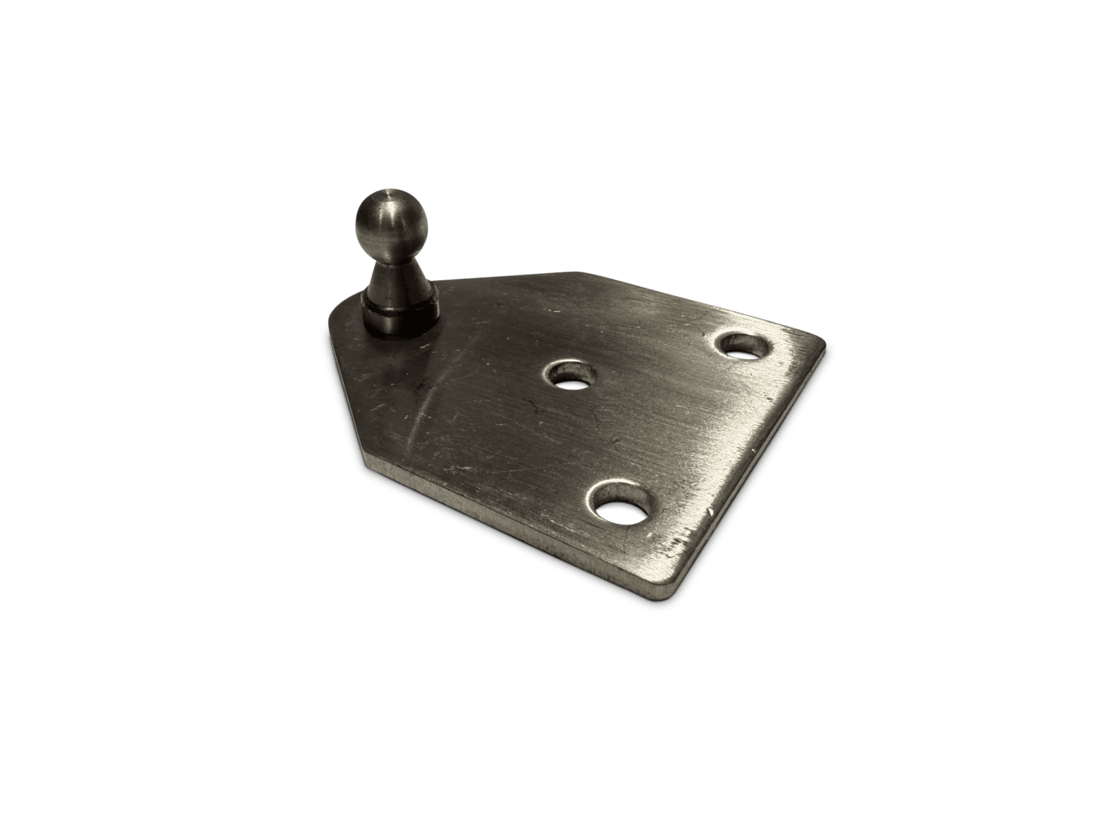 316 Stainless Steel 10mm Stud Gas Strut Bracket ΓÇô Internal Mount Flat Long Reach 3