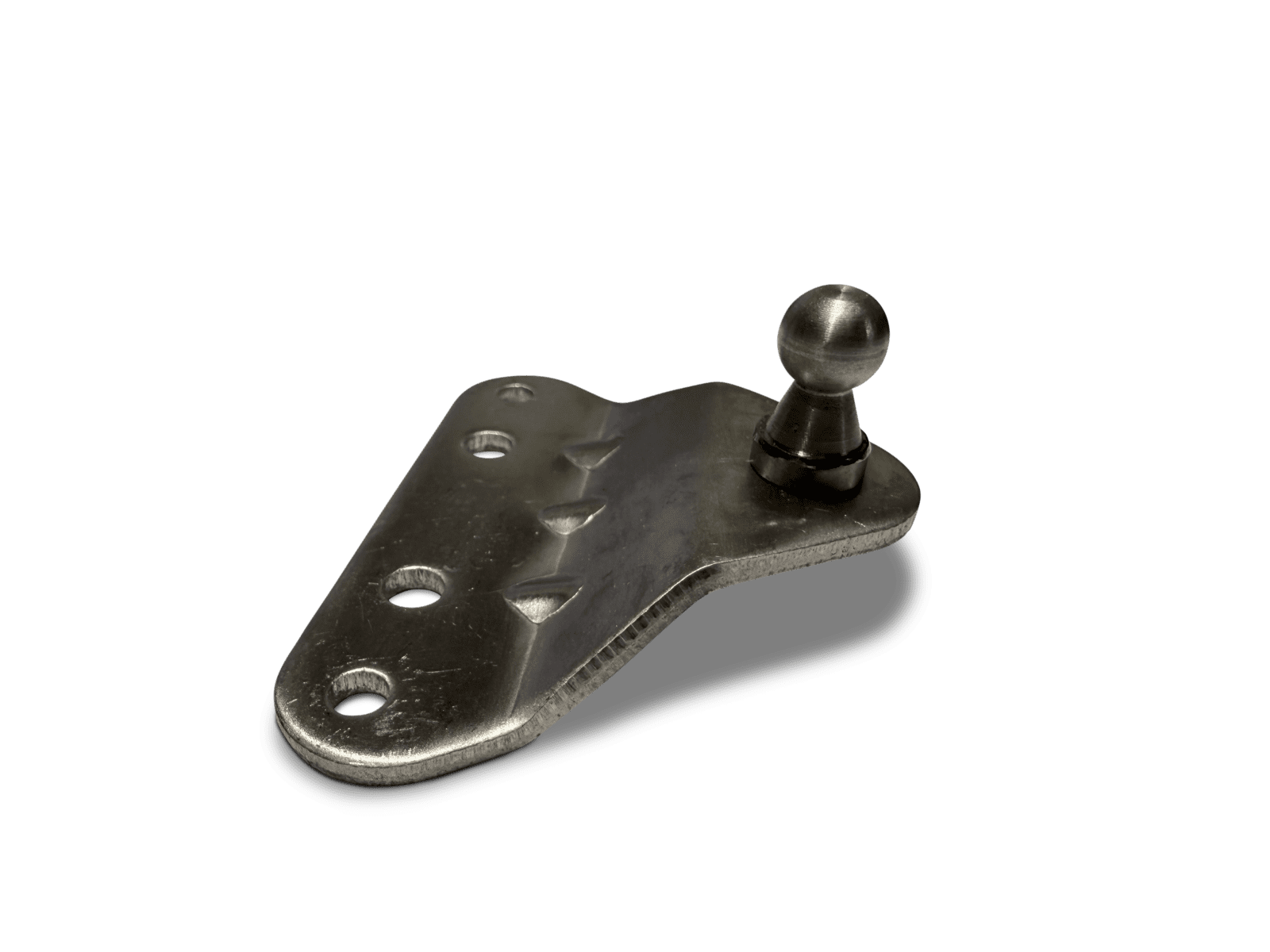 316 Stainless Steel 10mm Stud Gas Strut Bracket ΓÇô Internal Mount Flat Step Out 1