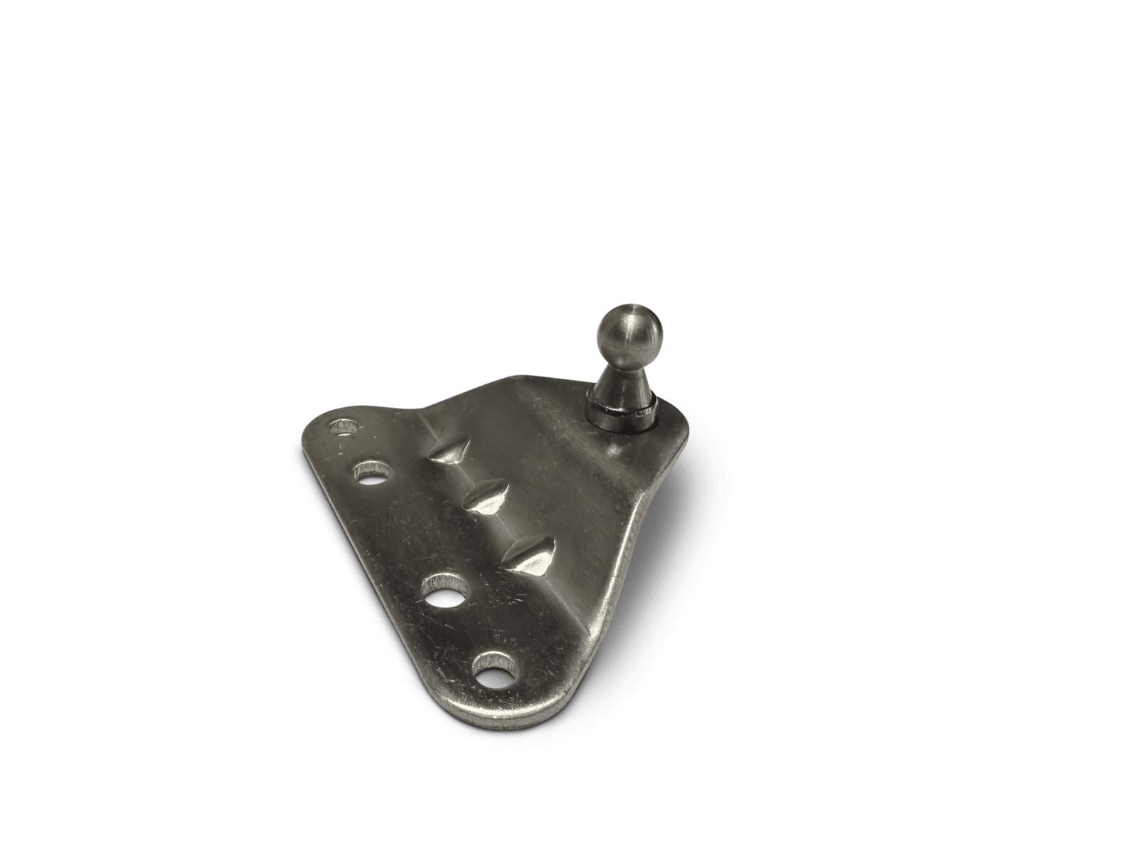 316 Stainless Steel 10mm Stud Gas Strut Bracket ΓÇô Internal Mount Flat Step Out 2