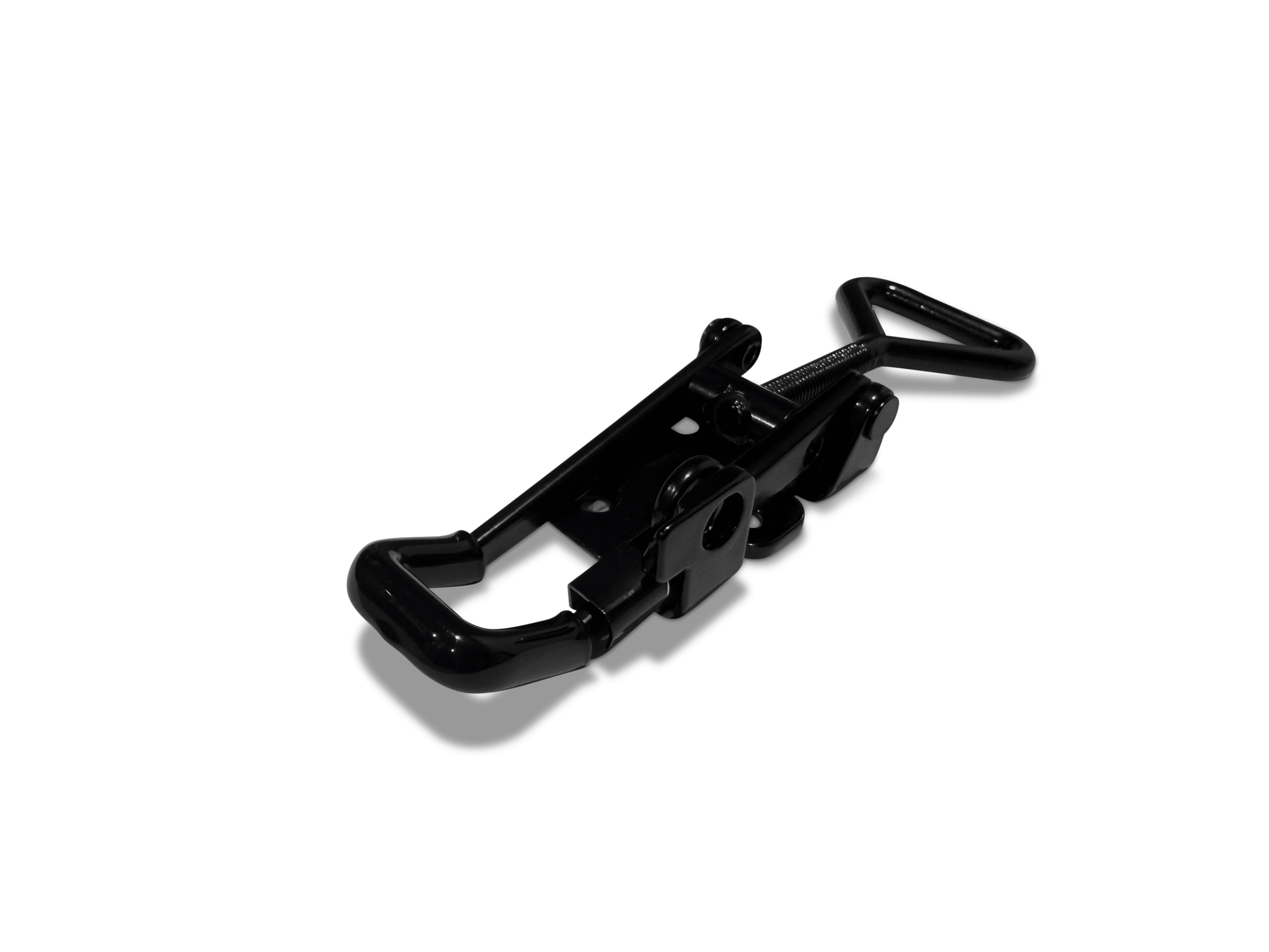 Black Locking Over Centre Fastener - Stainless Steel - 6