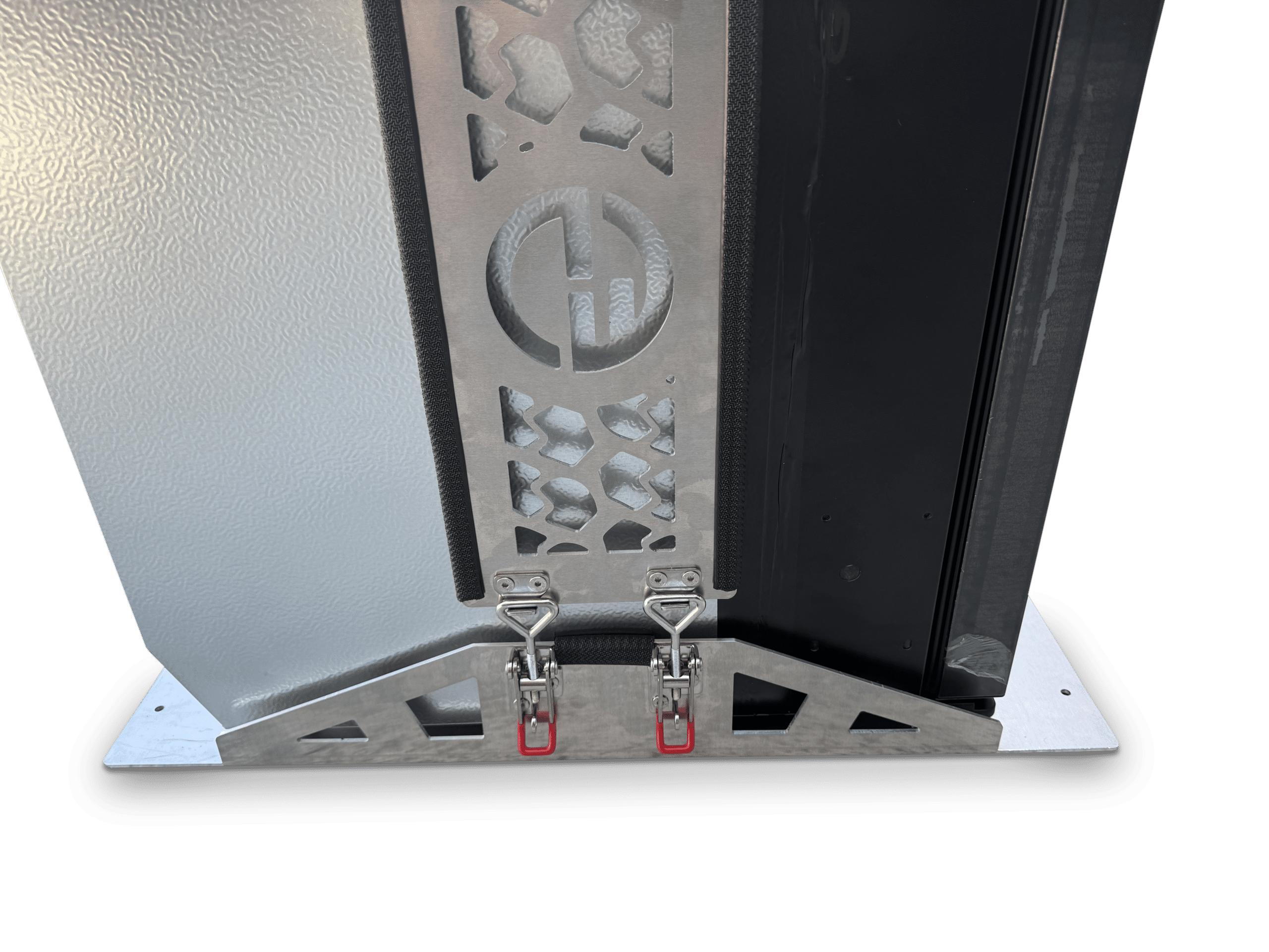 Dunn Watson Universael Fridge Enclusure Clamping Mechanism