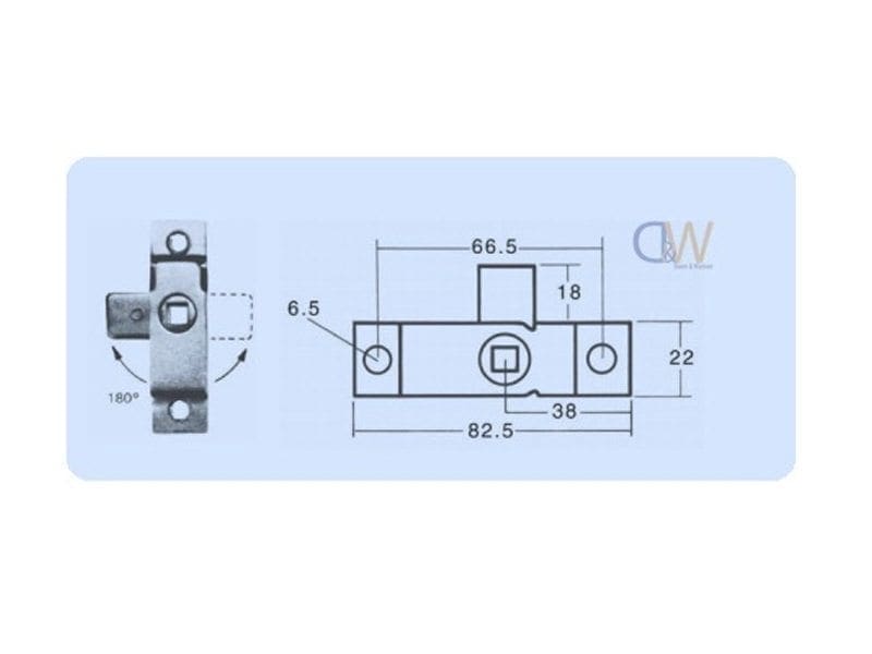 Rotating Lock Mechanism Blueprint