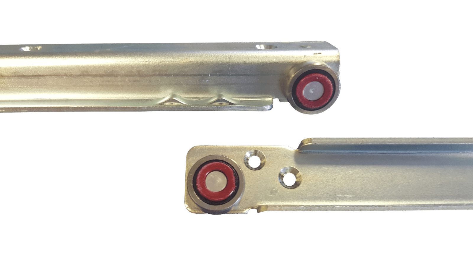 Metal Sliding Tracks With Roller Wheels