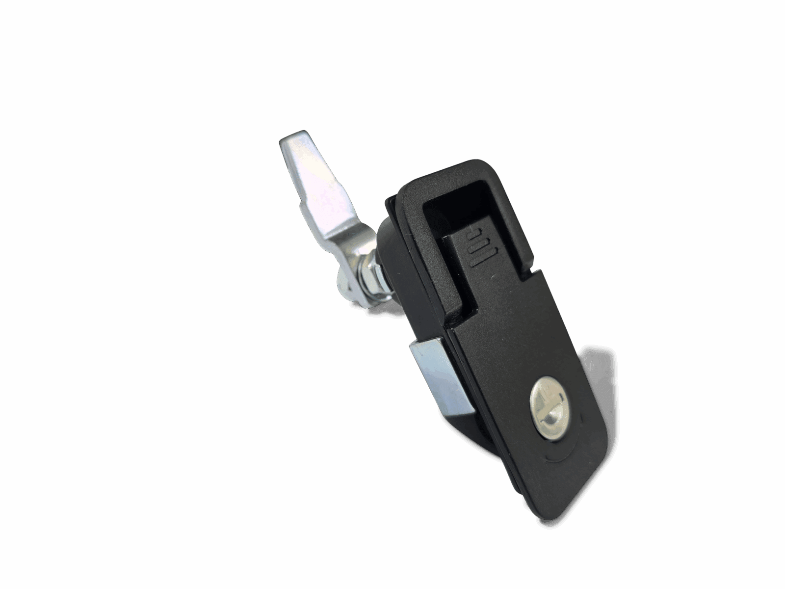 Black Caravan Access Door Twist Lock 1