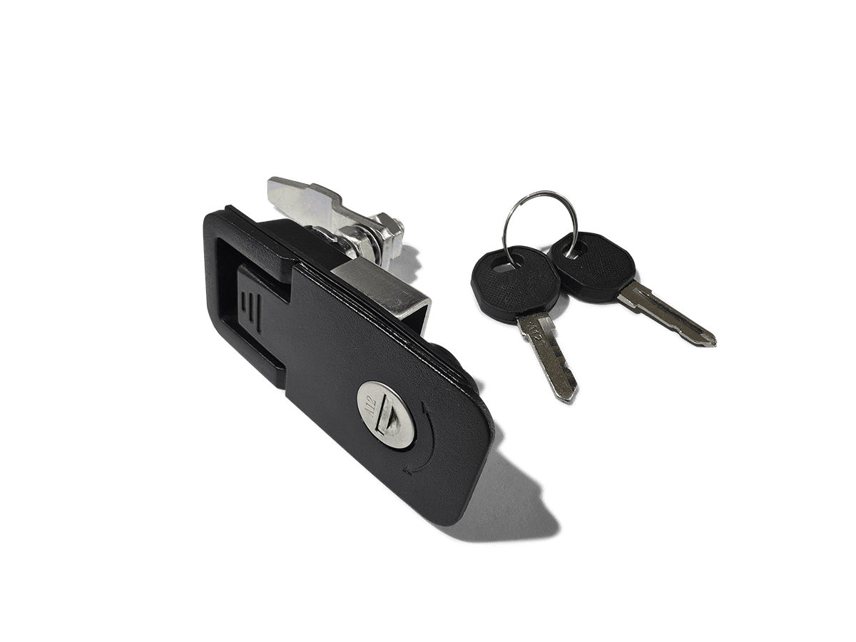 Black Caravan Access Door Twist Lock 3