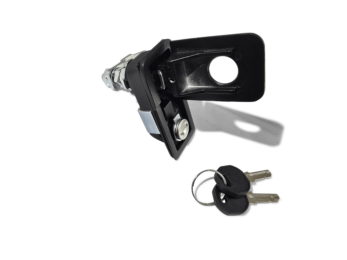 Black Caravan Access Door Twist Lock 5