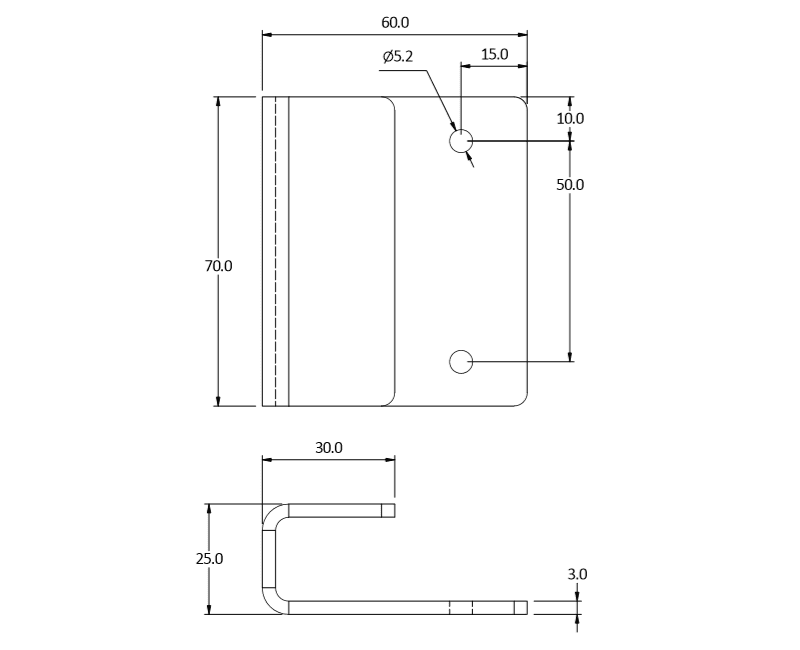 Clip On Bench Mounting Brackets (Australian Made) - 2