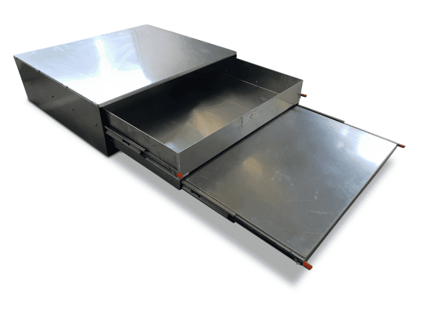 Canopy Cargo Drawer + Slide Out Bench 670mm W x 600mm D x 260mm H (Aus Made) - 2