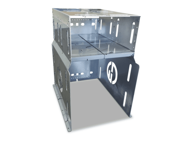 Adjustable Aluminium 4wd Fridge Cage (Australian Made) - 1