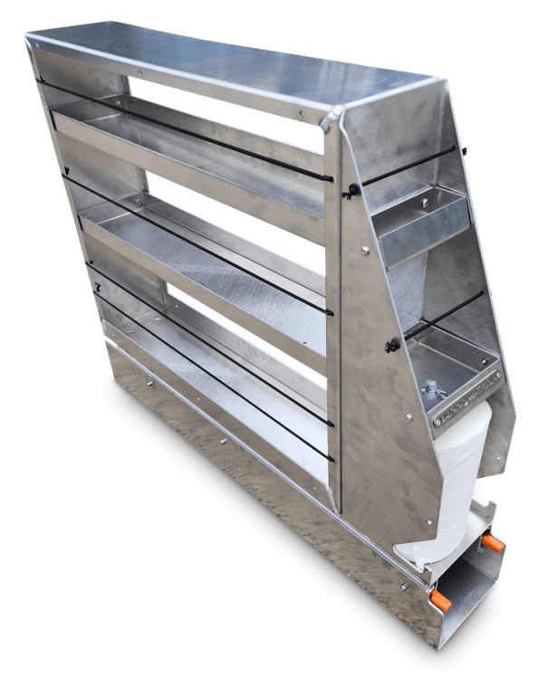 Aluminium 4x4 Canopy Pantry + Vertical Paper Towel Holder (Aus Made) - 1