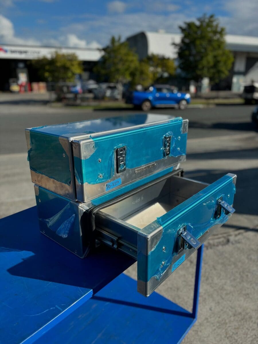 Dunn And Watson Compression Locks On Custom Toolbox