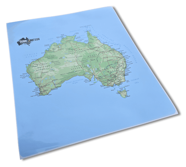 Dunn & Watson 4wd Australia Map 2