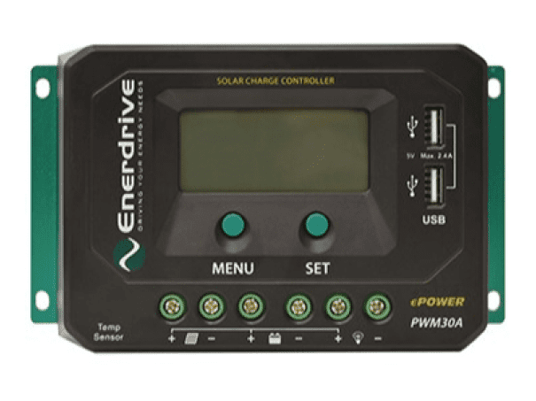 Enerdrive ePOWER PWM 30A Solar Charge Controller - 1