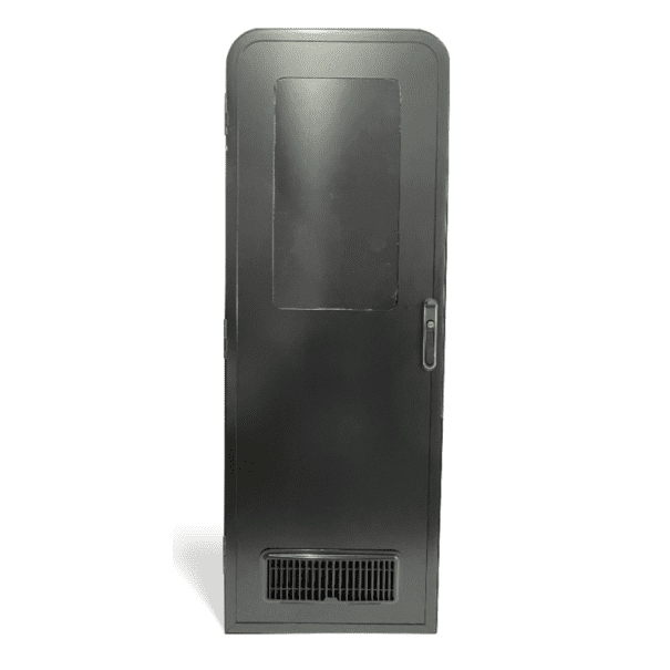 Black Caravan Door Radius Top - 1